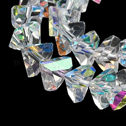 Electroplate Glass Beads Strands&nbsp;EGLA-C003-03