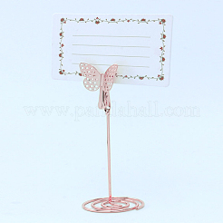 2Pcs Iron Business Cards Display Clamp&nbsp;AJEW-LP0010-27