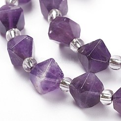 Natural Amethyst Beads Strands&nbsp;G-Z014-09