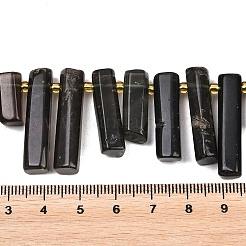 Natural Tektite Beads Strands&nbsp;G-F829-A08-01