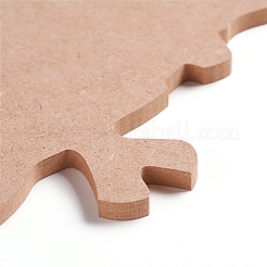 Undyed Natural Wood Mosaic Bases&nbsp;WOOD-G005-01