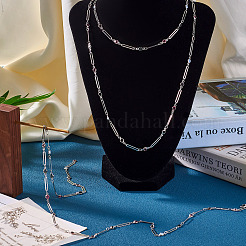 Brass Oval & Flat Round Link Chains&nbsp;CHC-TA0001-23