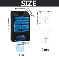 Non-woven Fabrics Hanging Storage Bag&nbsp;ABAG-WH0040-59A