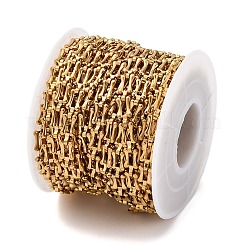 304 Stainless Steel Rectangle Link Chains&nbsp;STAS-P386-06B-G