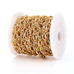 Brass Twist Link Chains&nbsp;CHC-T018-47G