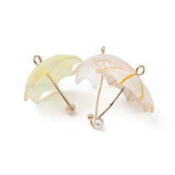 (Defective Closeout Sale: Oxidation) Cellulose Acetate(Resin) Pendants&nbsp;FIND-XCP0002-22