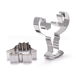 Non-Tarnish Stainless Steel Sea World Mixed Pattern Cookie Candy Food Cutters Molds&nbsp;DIY-H142-08P