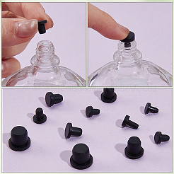 100Pcs 10 Styles Silicone Bottle Seal Plug&nbsp;FIND-GF0008-85