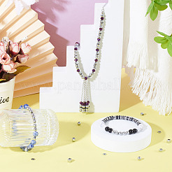 4 Strands 4 Styles Electroplated Non-magnetic Synthetic Hematite Beads Strands&nbsp;G-CW0001-12P
