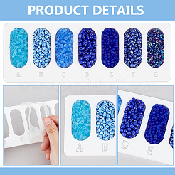 4Pcs Acrylic Bead Design Boards&nbsp;FIND-BC0013-08B