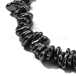 Synthetic Non-magnetic Hematite Beads Strands&nbsp;G-L613-H01-01