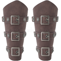 Imitation Leather Cuff Cord Bracelets&nbsp;AJEW-WH20033-034B