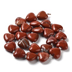 Natural Red Jasper Beads Strands&nbsp;G-E614-A14-01