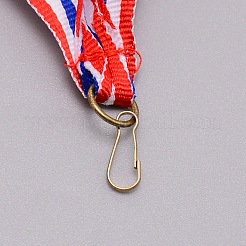 Polyester Ribbon Medal Strap&nbsp;AJEW-WH0241-26N