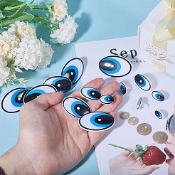 Oval Plastic Safety Craft Eye&nbsp;DIY-GL0005-19