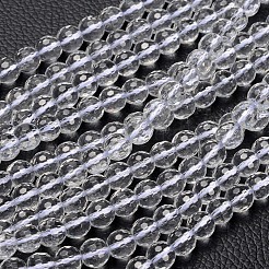 Synthetic Quartz Crystal Beads Strands&nbsp;G866-039