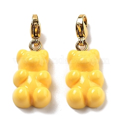 Bear Resin Pendant Decorations&nbsp;STAS-M092-01G