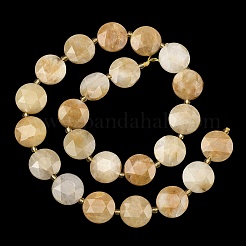 Natural Topaz Jade Beads Strands&nbsp;G-A292-A01-01