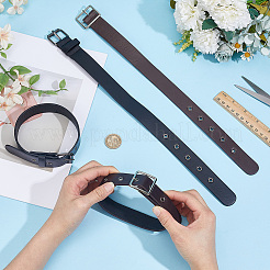 8Pcs 2 Style PU Leather Zinc Alloy Buckles&nbsp;AJEW-NB0006-92A