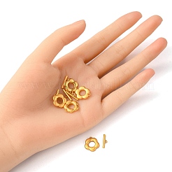 Alloy Toggle Clasps&nbsp;FIND-YW0002-23MG