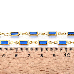 Brass Rectangle Link Chains&nbsp;CHC-N023-03D-G