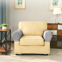 2Pcs Imitation Leather Sofa Armrest Covers&nbsp;AJEW-WH20070-167B