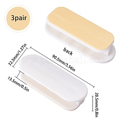 ABS Plastic Self-Stick Instant Cabinet Drawer Handle&nbsp;FIND-WH0053-28A