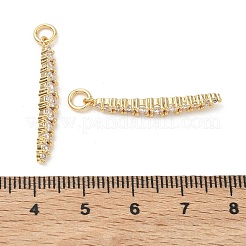 SHEGRACE Brass Micro Pave Cubic Zirconia Pendants&nbsp;XGRQ3D897-502G