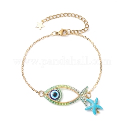 Glass Seed Beads Link Bracelets&nbsp;BJEW-MZ00152-05