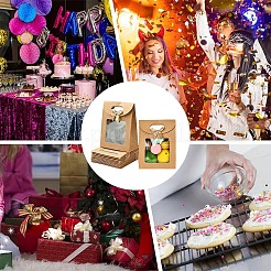 12Pcs Blank Kraft Paper Bags&nbsp;ABAG-YW0001-11