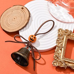 Halloween Iron Bell Hanging Ornaments&nbsp;HJEW-JM02427