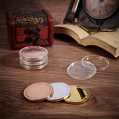 6Pcs 3 Colors Blank Alloy Commemorative Coins&nbsp;AJEW-BC0006-57