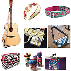 Polyester Embroidery Ribbon&nbsp;OCOR-WH20003-71A