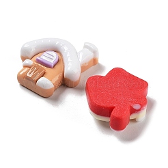 Opaque Resin Cabochons&nbsp;RESI-H155-09