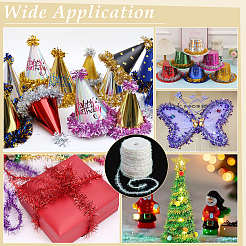 50M Shiny Tinsel Hanging Garland&nbsp;SRIB-WR0001-14B