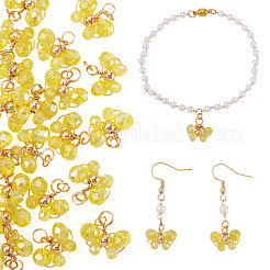 20Pcs Glass Pendants&nbsp;PALLOY-TAC0213