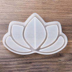 DIY Lotus Jewelry Tray Making Silicone Molds&nbsp;DIY-G051-A03