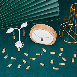 50Pcs Brass Pendants&nbsp;KK-DC0004-21