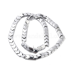 Synthetic Non-magnetic Hematite Beads Strands&nbsp;G-P545-I01-01G