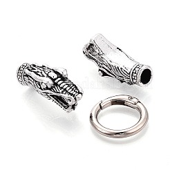 Alloy Spring Gate Rings&nbsp;PALLOY-R089-32AS