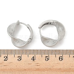 Brass Hoop Earrings&nbsp;EJEW-D320-08P