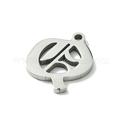 Non-Tarnish 201 Stainless Steel Pendants&nbsp;STAS-B055-01P-Q