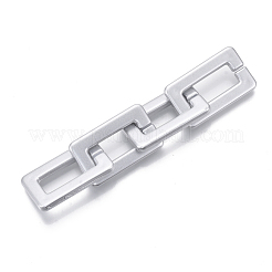 Spray Painted CCB Plastic Linking Rings&nbsp;CCB-R104-06-03