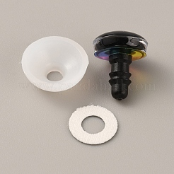 Plastic Doll Eyes&nbsp;DIY-WH0399-03B