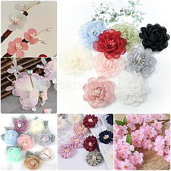 6Bundles Gypsum with Cotton Cord Artificial Flower Core&nbsp;DIY-GF0014-10B