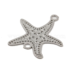 Rack Plating Brass Hollow Out Connector Charms&nbsp;KKC-D001-24P