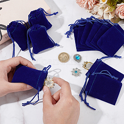 60Pcs Rectangle Velvet Drawstring Pouches&nbsp;TP-NB0001-66C