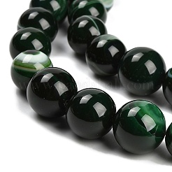 Natural Banded Agate Graduated Beads Strands&nbsp;G-P589-A01-01H