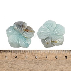 Natural Flower Amazonite Carved Pendants&nbsp;G-B097-01A-08