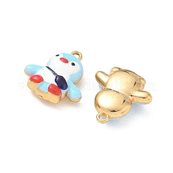 304 Stainless Steel Enamel Pendants&nbsp;STAS-Q119-18G-01